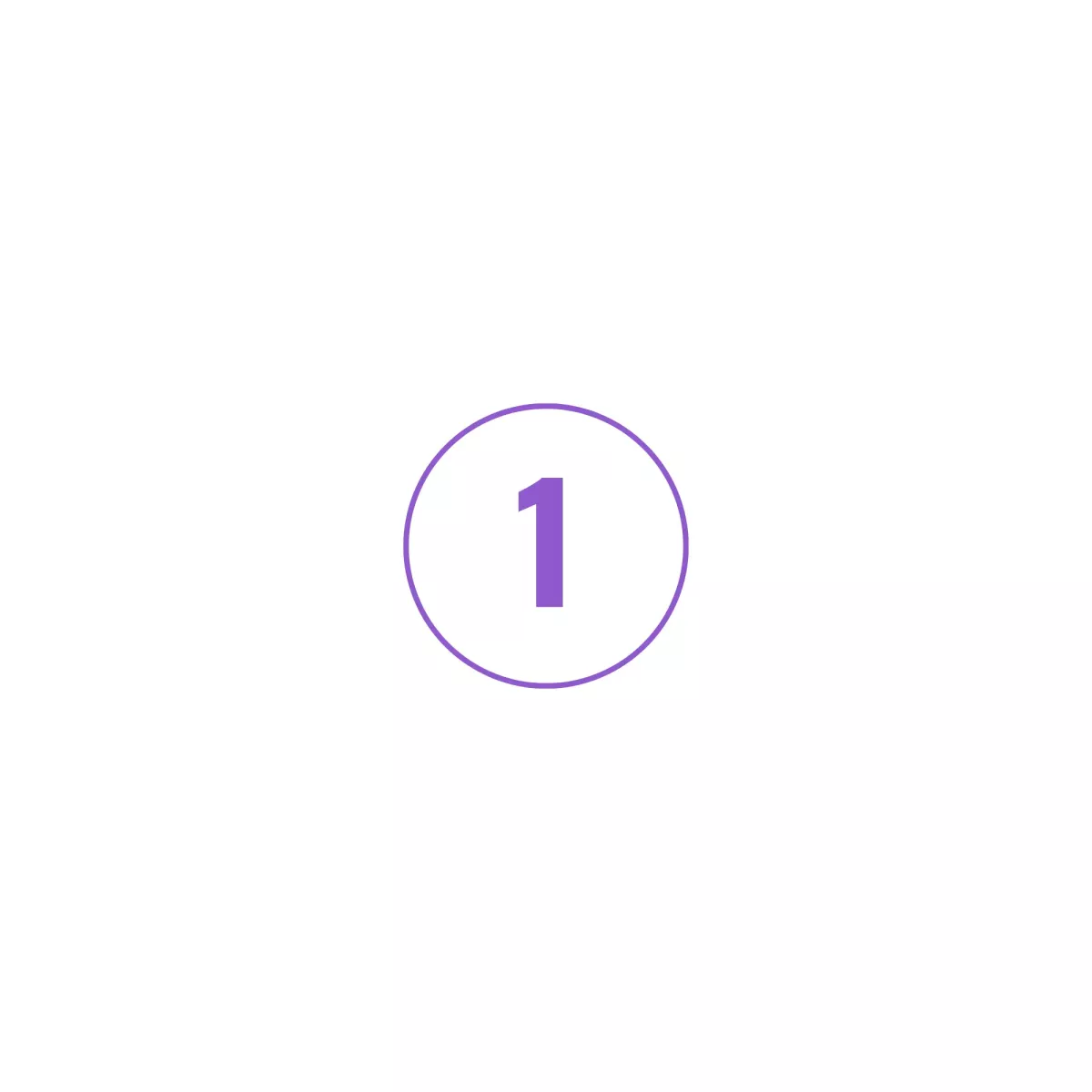 Erster Schritt im Einzelsetting Die Zahl Eins weist auf den ersten Schritt hin in der sexualpädagogischen Beratung im Einzelsetting; es geht um das Ankommen und Kennenlernen.