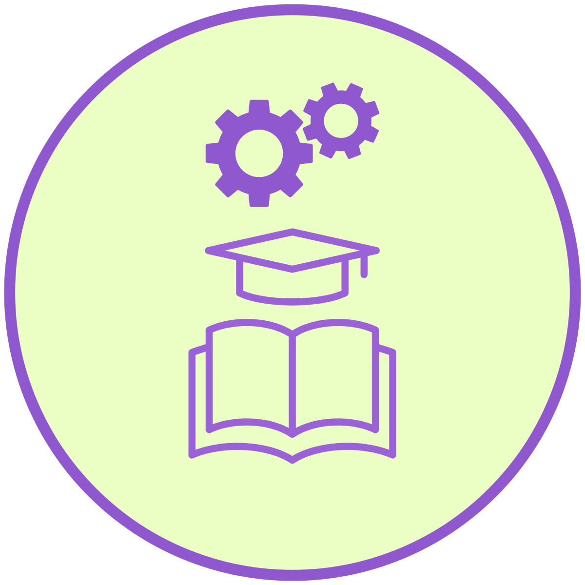 Berufsschule, Gymnasium und Fachschule Icon Berufsschule Icon